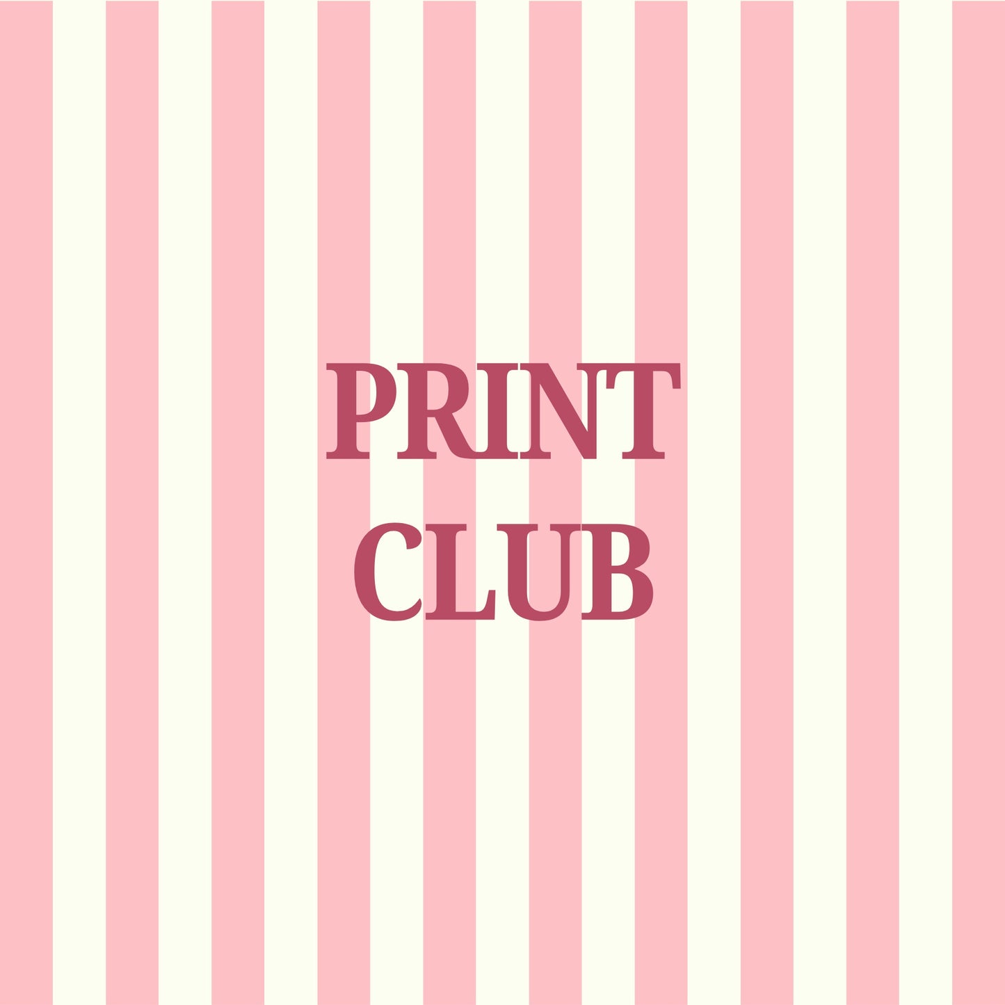 Print Club Subscription