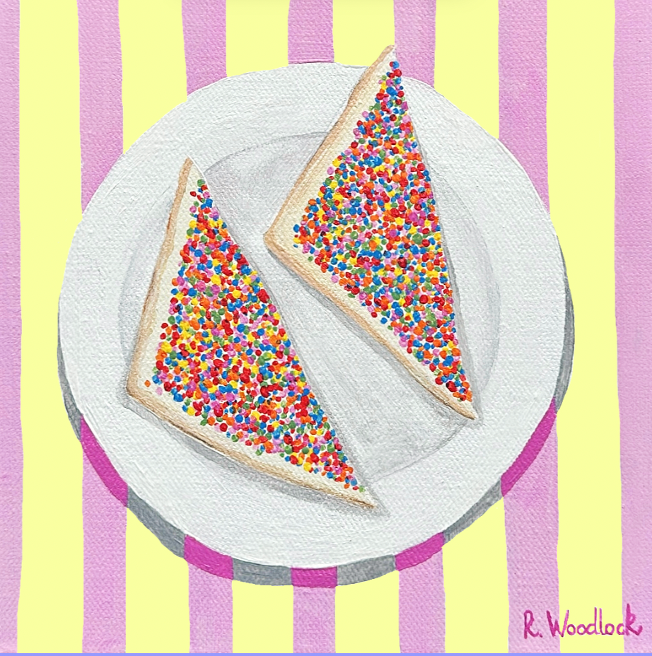 ‘Backyard Birthdays: Yellow & Pink' - PRINT