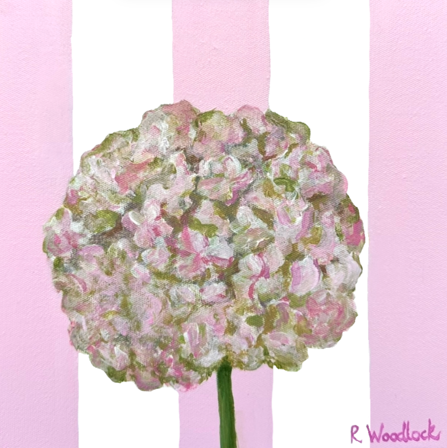 'Striped In Bloom’ - PRINT