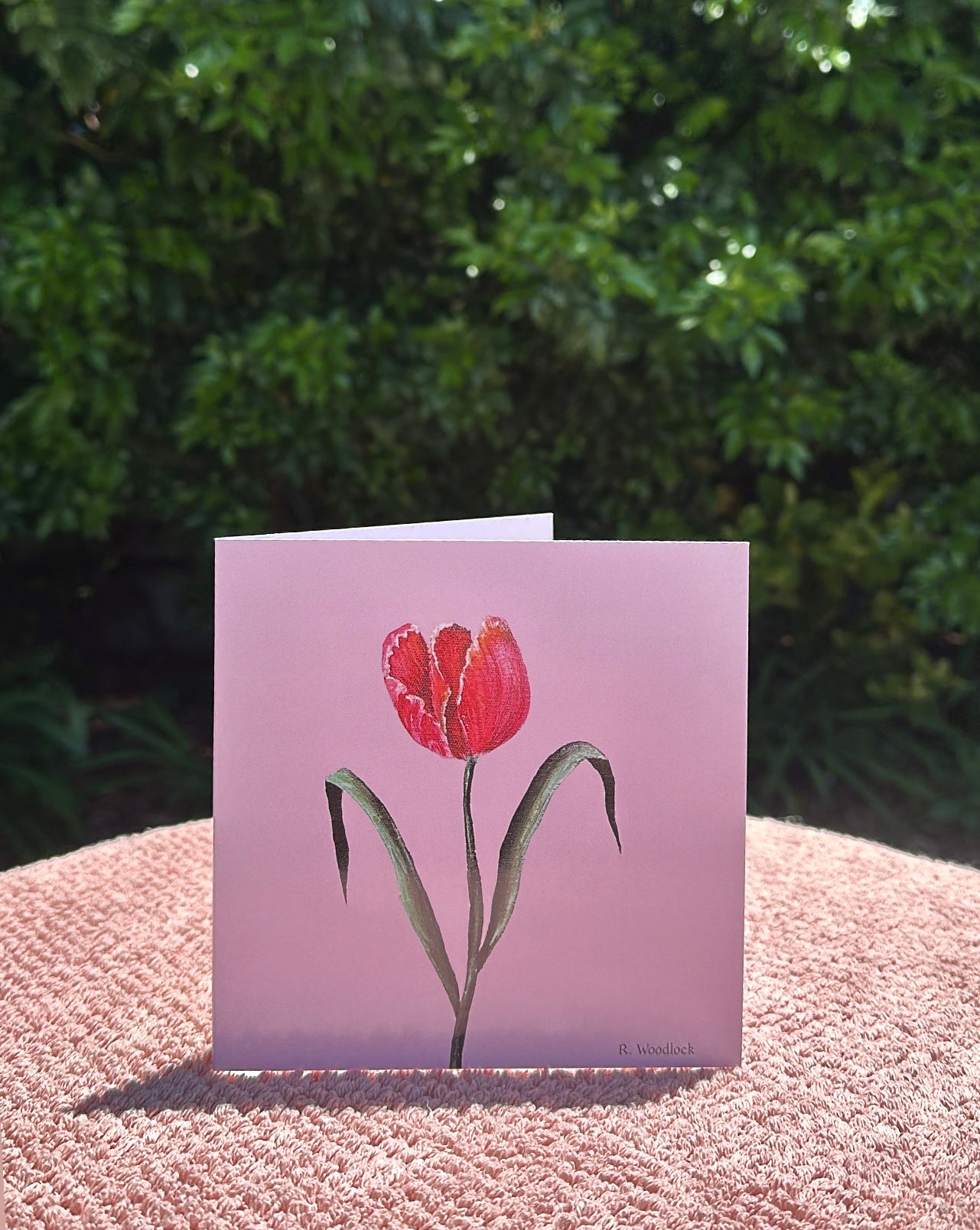 'Tulip' - GREETING CARD