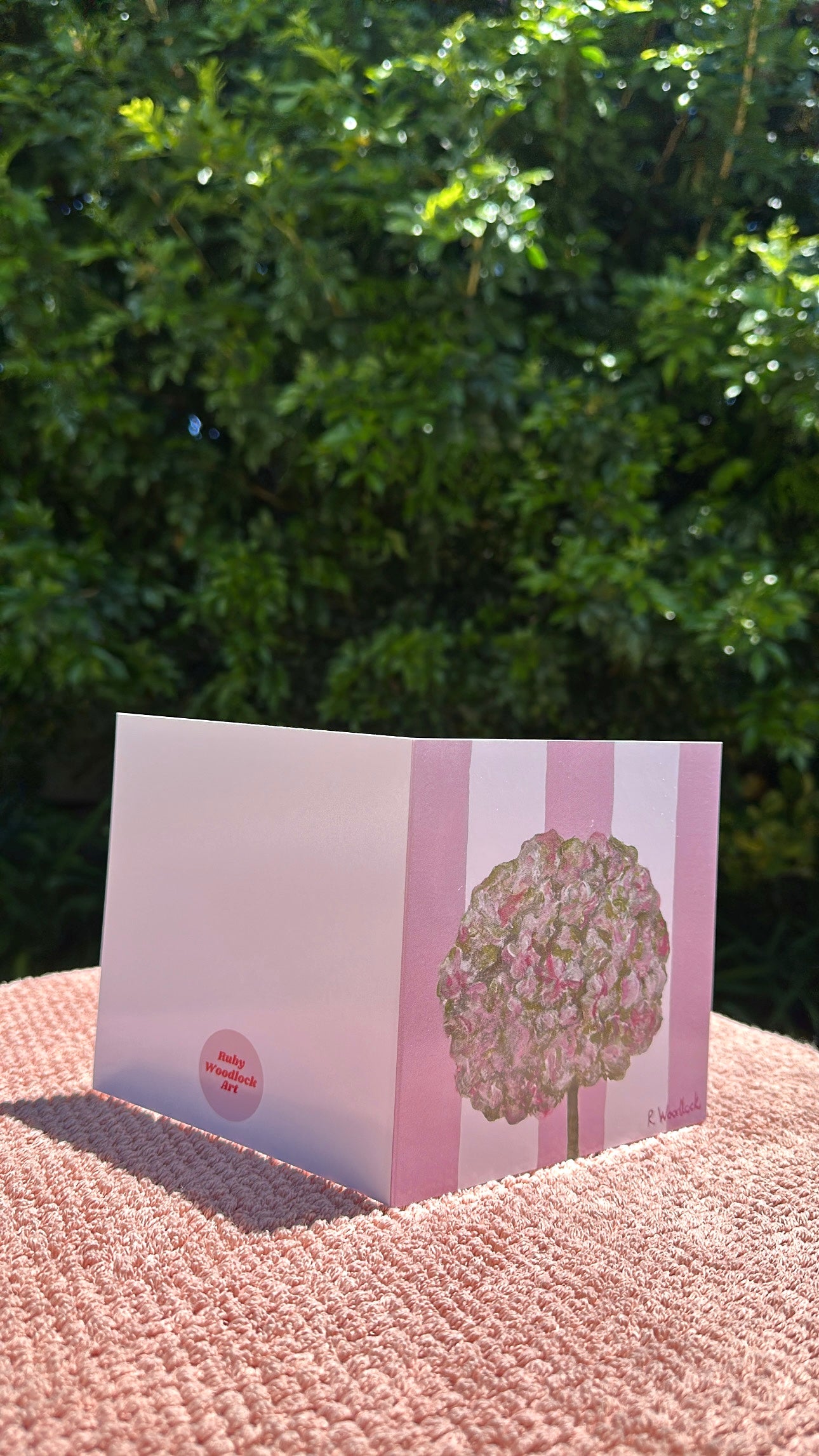 'Hydrangea' - GREETING CARD