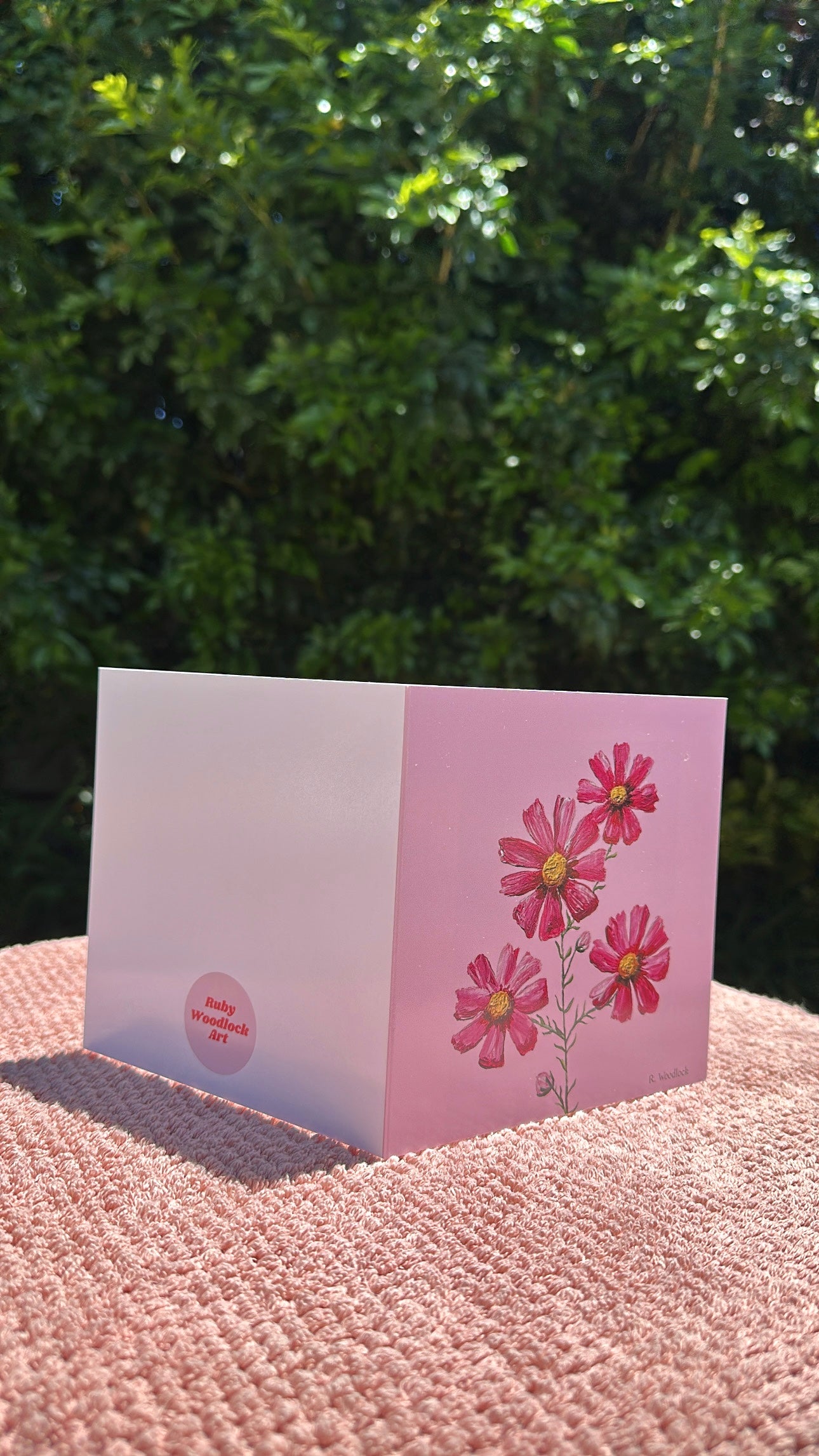 'Cosmos' - GREETING CARD