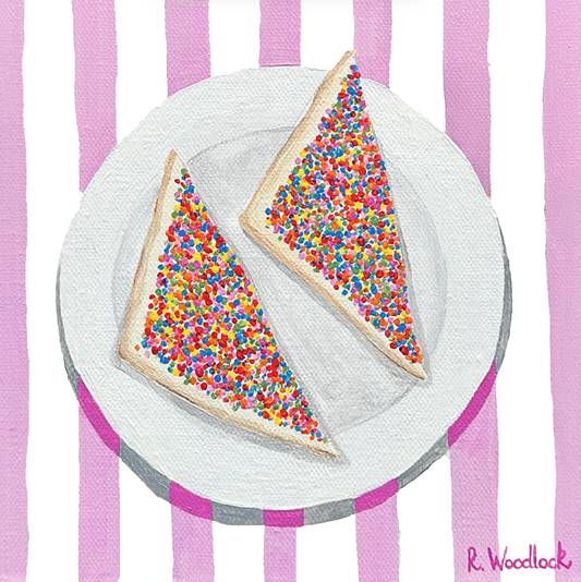 ‘Backyard Birthdays: Pink & White’ - PRINT