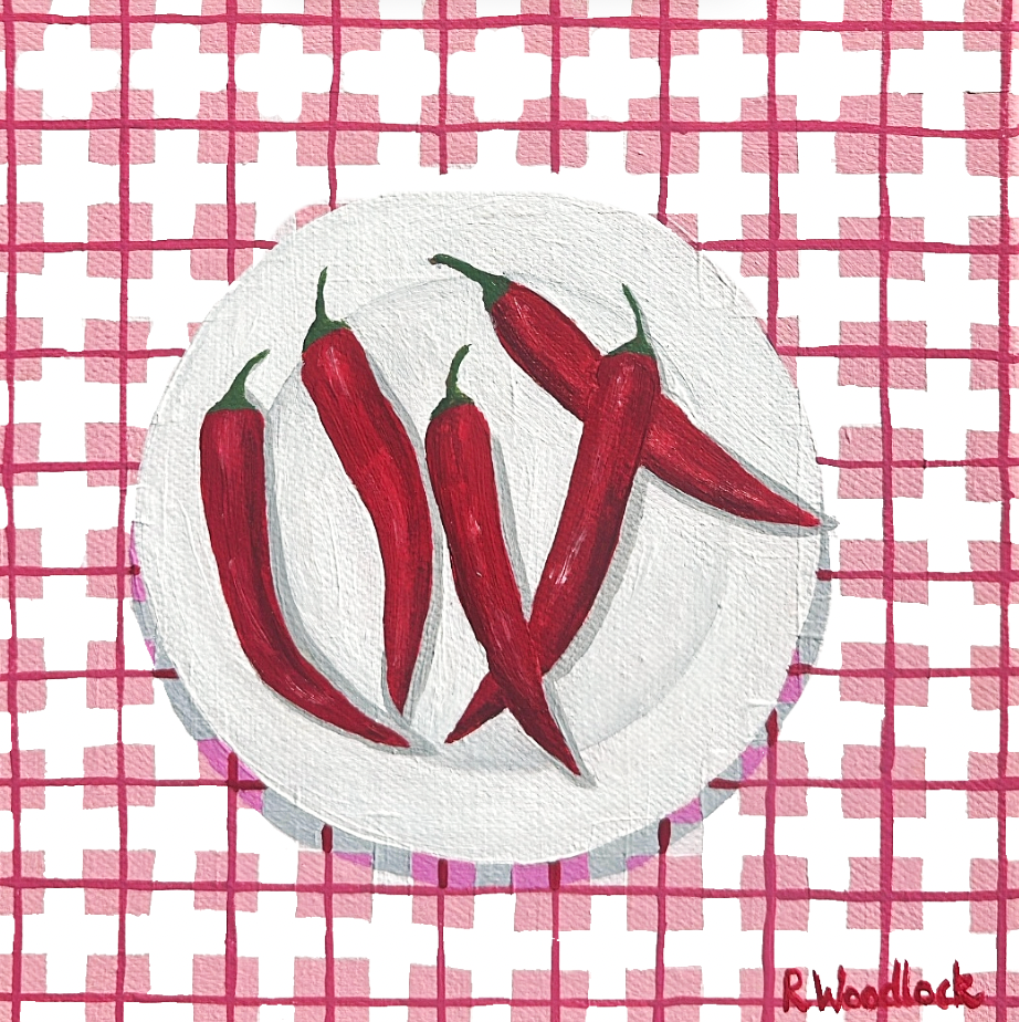'Pretty In Pink, Spicy In Red' - PRINT