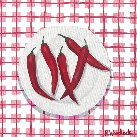 'Pretty In Pink, Spicy In Red' - PRINT